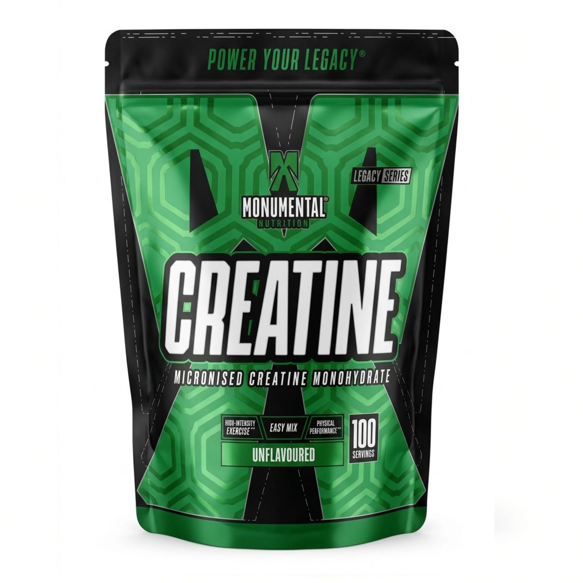 Creatine | 100% Pure Micronised Creatine Monohydrate Powder 500g | Unflavoured | 100 Servings